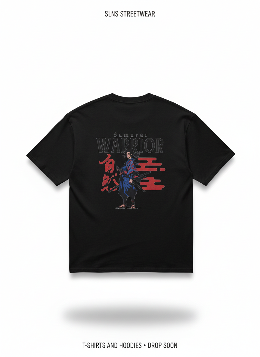 Samurai Warrior Oversized T shirt