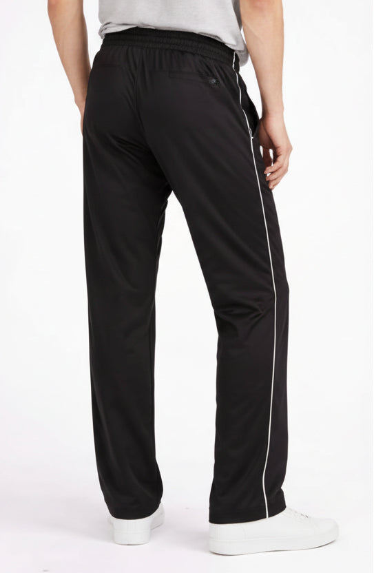 Black straight fit  track pant
