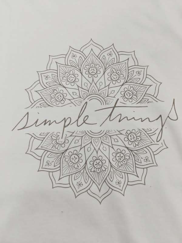 Men’s White Regular Fit Printed T-Shirt