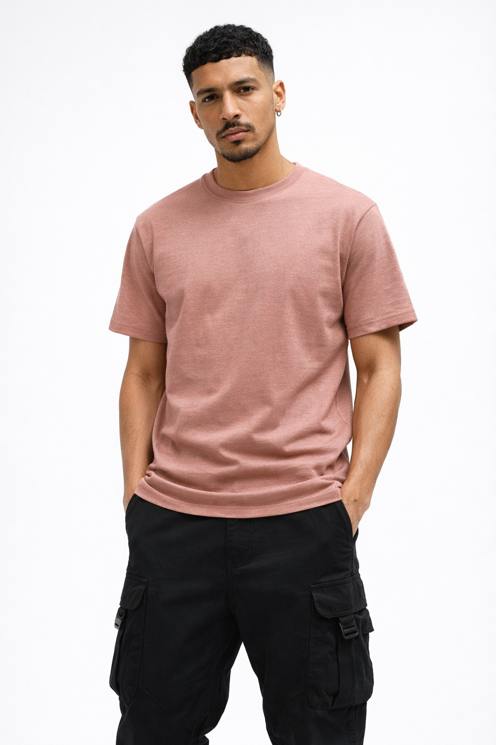 Classic rose pink T shirt