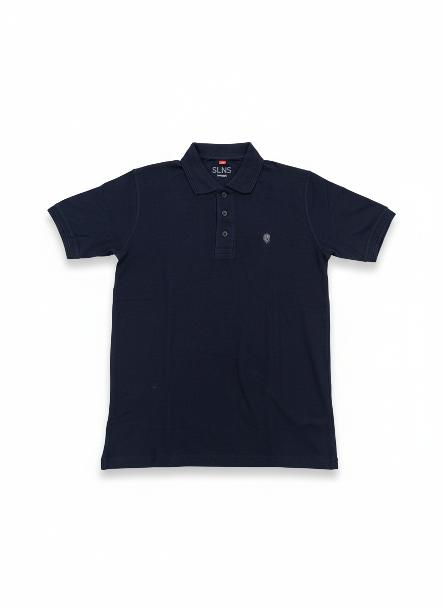 Navy Blue Premium Polo T shirt