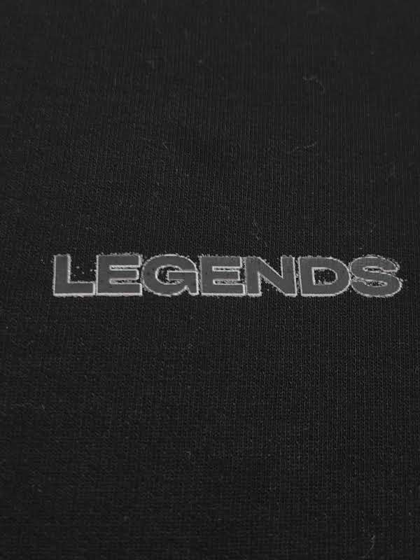 Black Oversized Legends T-Shirt